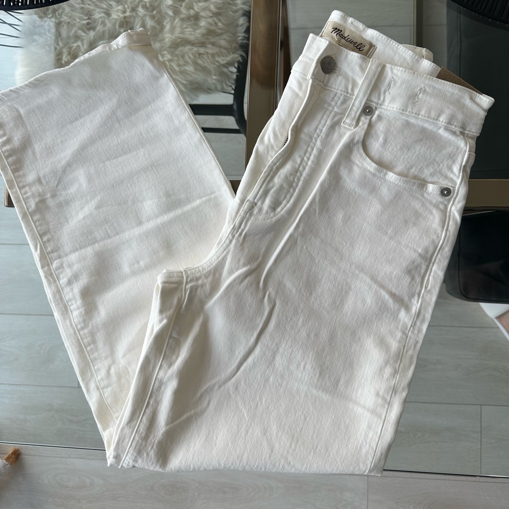 Madewell Perfect Vintage Wide Leg Crop Jeans - Size 26, Nwt